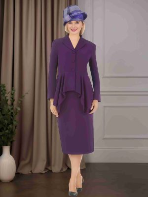 2 Pieces V-Neck Long Sleeves Tea-Length Mother of the Bride Dresses with Ruffles