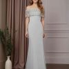 Trumpet/Mermaid Off-The-Shoulder Floor-Length Mother of the Bride Dresses with Lace